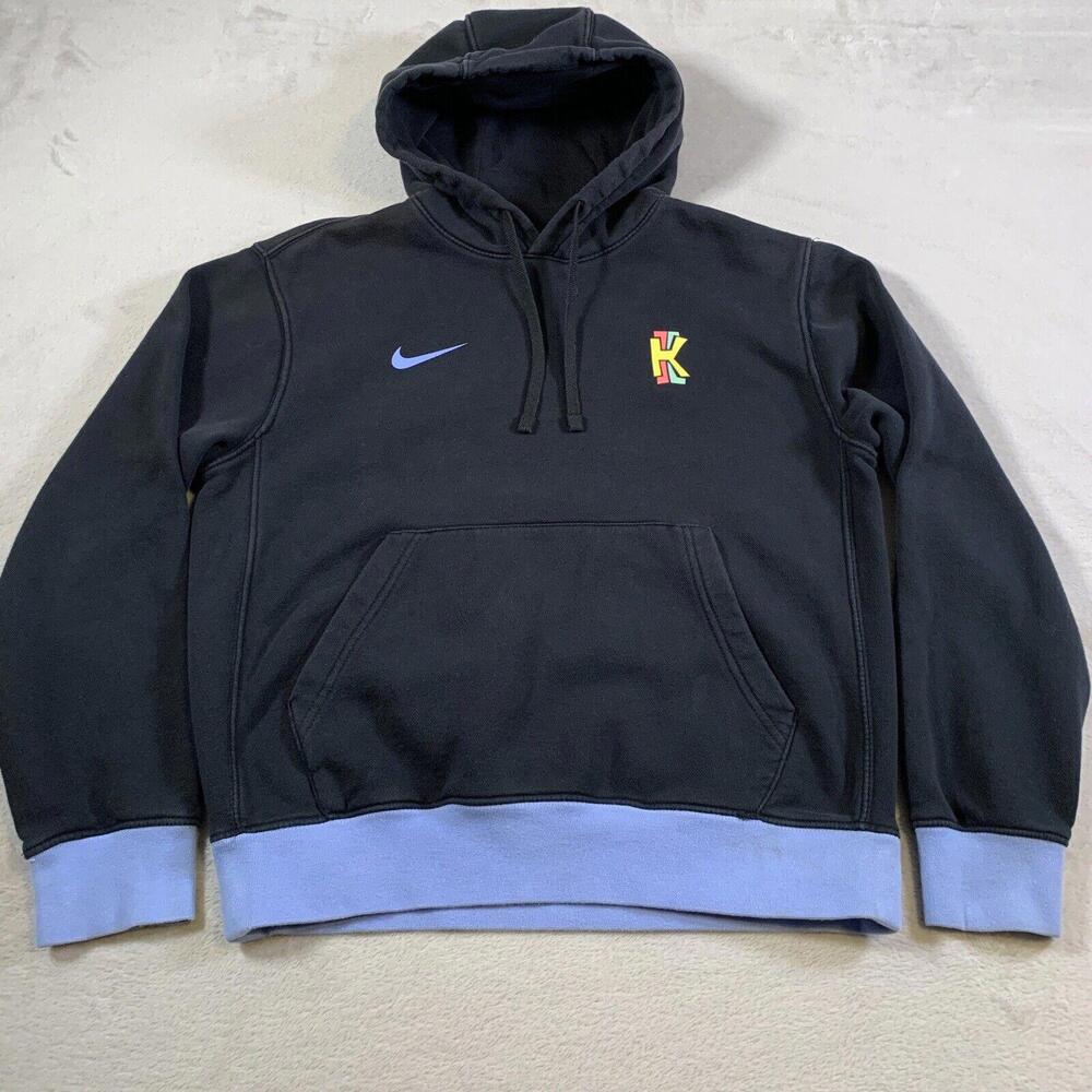 Nike Kyrie Irving‎ Spongebob Pineapple House Hoodie Black Mens Small Black Blue